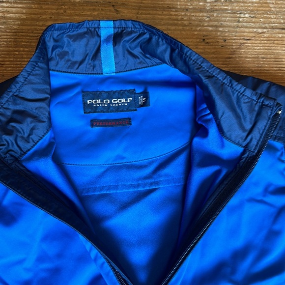 Two Toned Blue Polo Ralph Lauren Men’s Golf Vest (small) - Picture 2 of 4